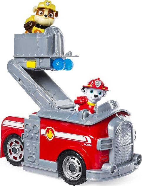 Игровой набор Маршал и Крепыш на машине-трансформере Щенячий Патруль Paw Patrol изображение 2