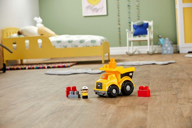 Машина самосвал с конструктором Mega Bloks Cat Lil' Dump Truck изображение 3