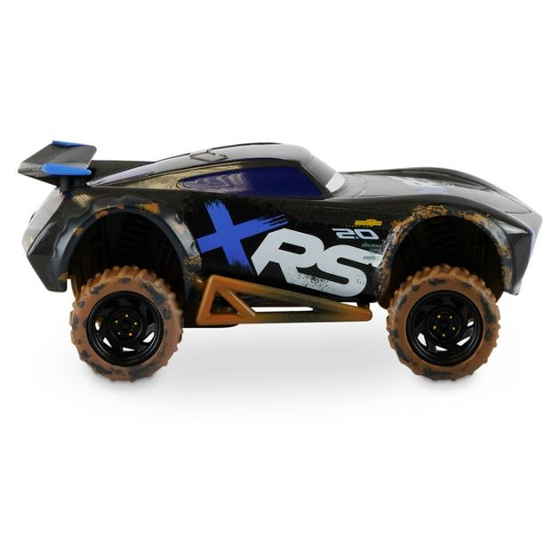 Машинка Джексон Шторм Тачки Jackson Storm Die Cast Pullback Mud Racer изображение 2