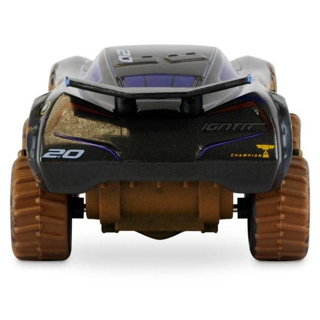 Машинка Джексон Шторм Тачки Jackson Storm Die Cast Pullback Mud Racer изображение 3