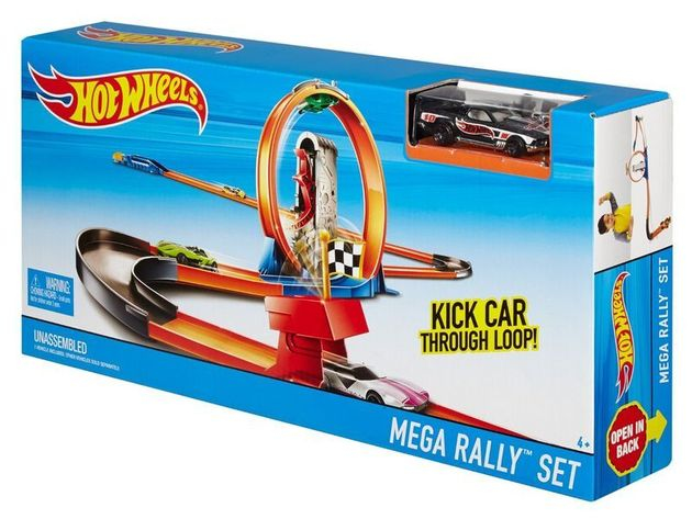 Мега набор для Ралли Hot Wheels