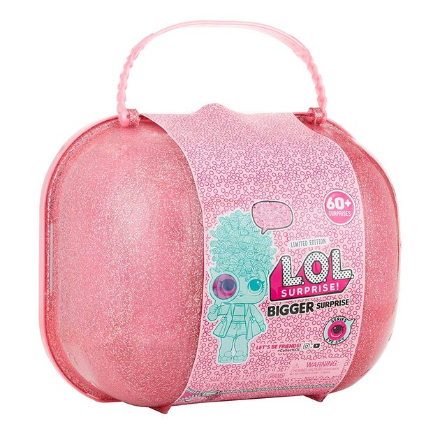 Игровой набор с куклами ЛОЛ Сюрприз! Мега Сюрприз в чемодане L.O.L. Surprise! Bigger Surprise with 60+ Surprises изображение