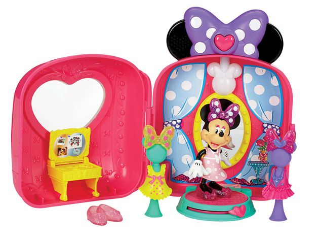 Фото4 Модный чемоданчик с Минни Маус, Fisher Price Развивающие и интерактивные