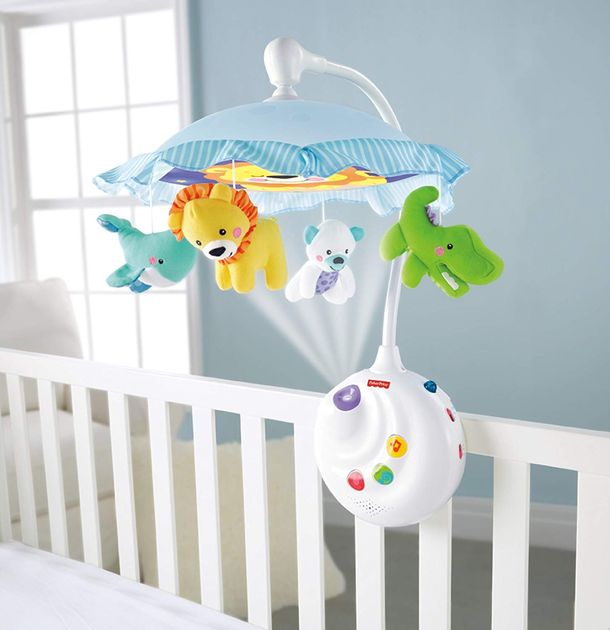 Музыкальный мобиль-проектор Чудесная планета Fisher-Price Precious Planet изображение 3