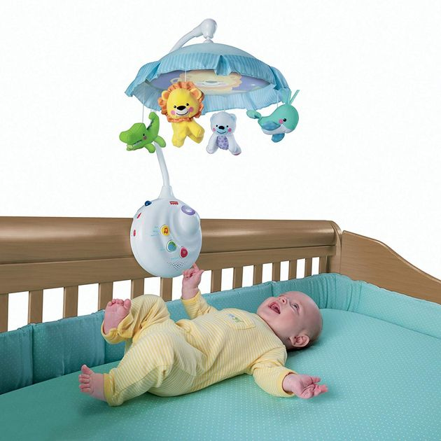 Музыкальный мобиль-проектор Чудесная планета Fisher-Price Precious Planet изображение 6