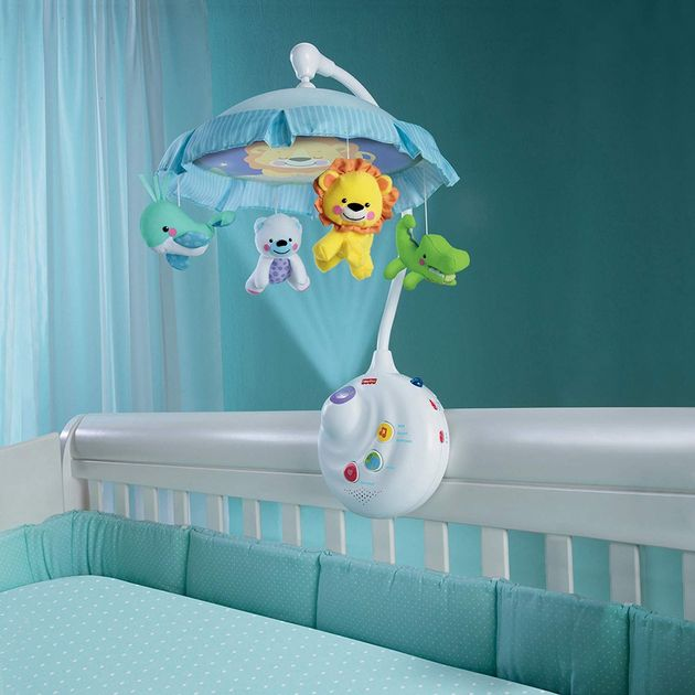 Музыкальный мобиль-проектор Чудесная планета Fisher-Price Precious Planet изображение 9