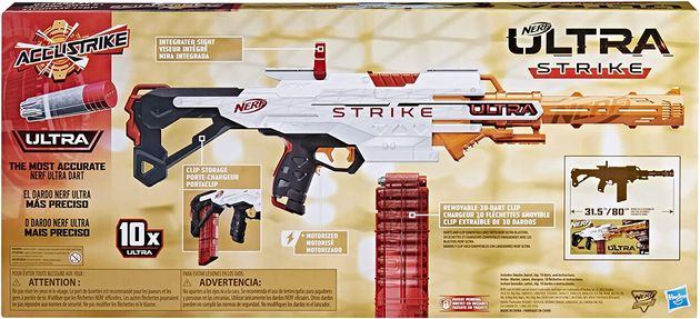 Моторизированный бластер Нерф Ультра Страйк Nerf Ultra Strike Motorized Blaster изображение 4