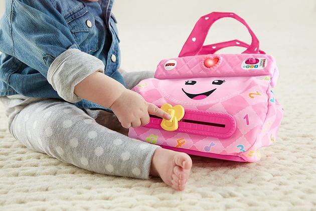 Интерактивная игрушка Моя умная сумочка Фишер Прайс Fisher-Price Laugh & Learn My Smart Purse изображение 8