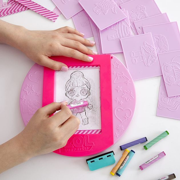 Набор для рисования Лол Сюрприз Модные пластинки L.O.L. Surprise! Fashion Plates by Horizon Group USA изображение 2