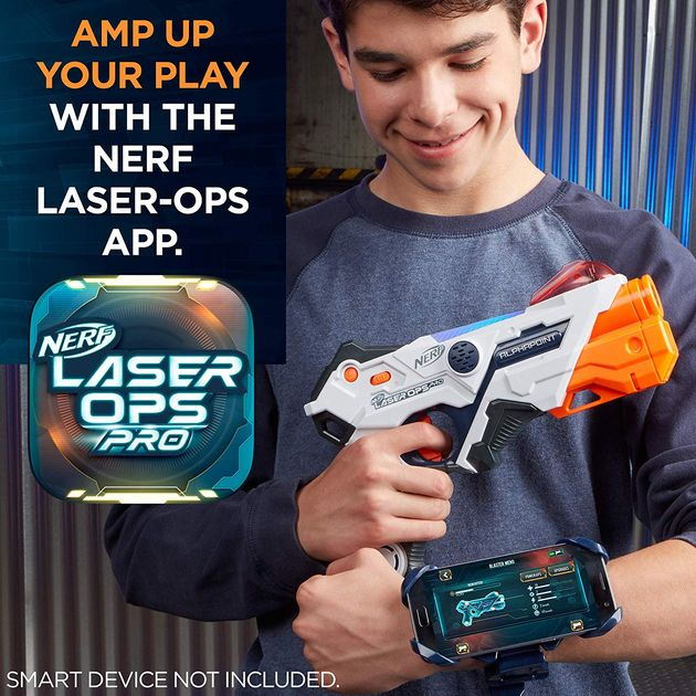 Набор из двух лазерных бластеров Нерф AlphaPoint Nerf Laser Ops Pro E2281 изображение 1