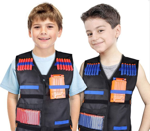 Набор из 2 тактических жилетов с аксессуарами Нерф Nerf N-Strike Elite Series Tactical Vest изображение 2