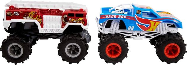 Набір машинок Монстер Трак Hot Wheels RC Monster Trucks W 5-Alarm зображення