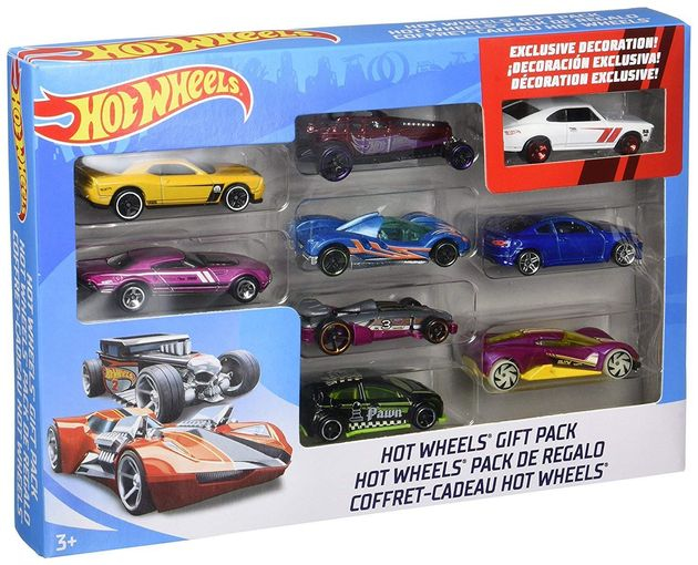 Подарочный набор 9 базовых машинок, Hot Wheels