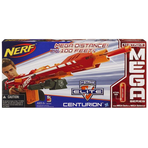 Бластер Нерф Мега Центурион Blaster Nerf N-Strike Elite Centurion A3700 изображение 6