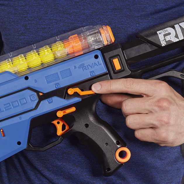 Бластер Нерф Райвал Гипноз (синий) Nerf Rival Hypnos XIX-1200 (Blue) E2901 изображение 5