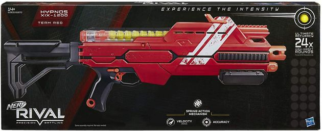 Бластер Нерф Райвал Гипноз (красный) Nerf Rival Hypnos XIX-1200 (Red) E2900 изображение 2