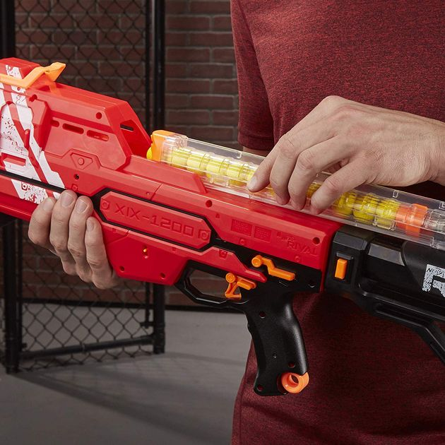 Бластер Нерф Райвал Гипноз (красный) Nerf Rival Hypnos XIX-1200 (Red) E2900 изображение 4