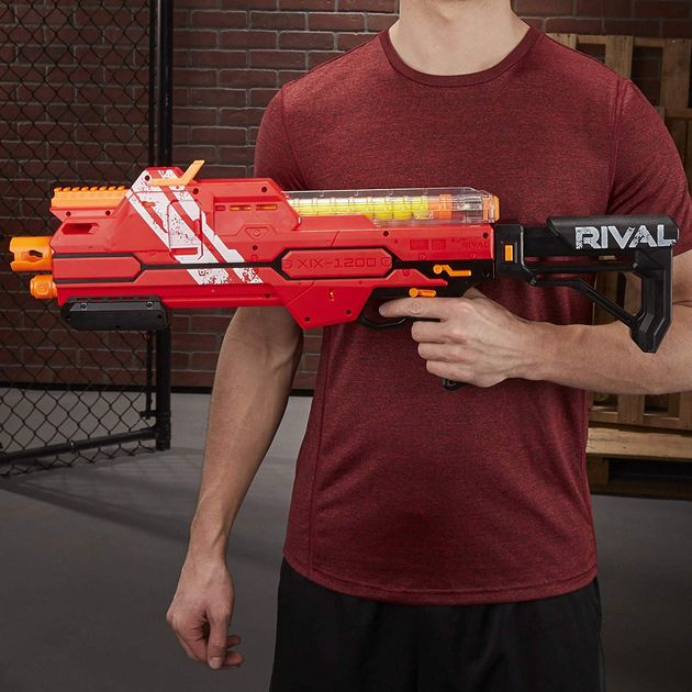 Бластер Нерф Райвал Гипноз (красный) Nerf Rival Hypnos XIX-1200 (Red) E2900 изображение 5