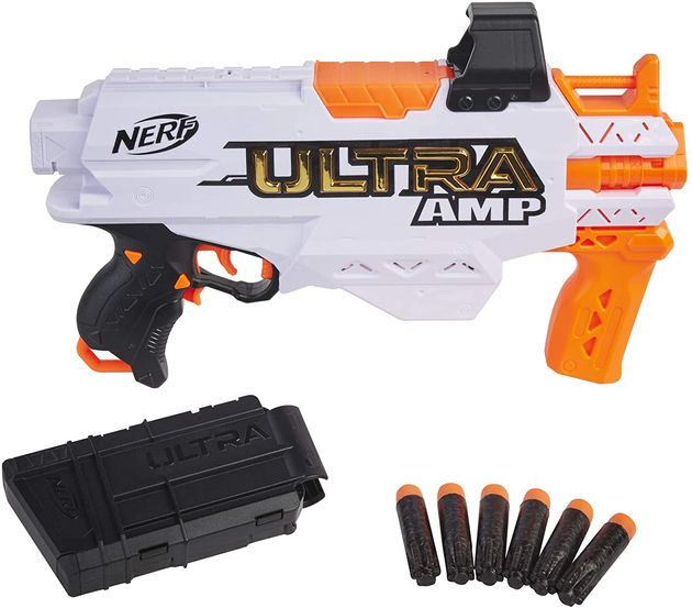 Моторизированный бластер Нерф Ультра АМП Nerf Ultra Amp изображение 2