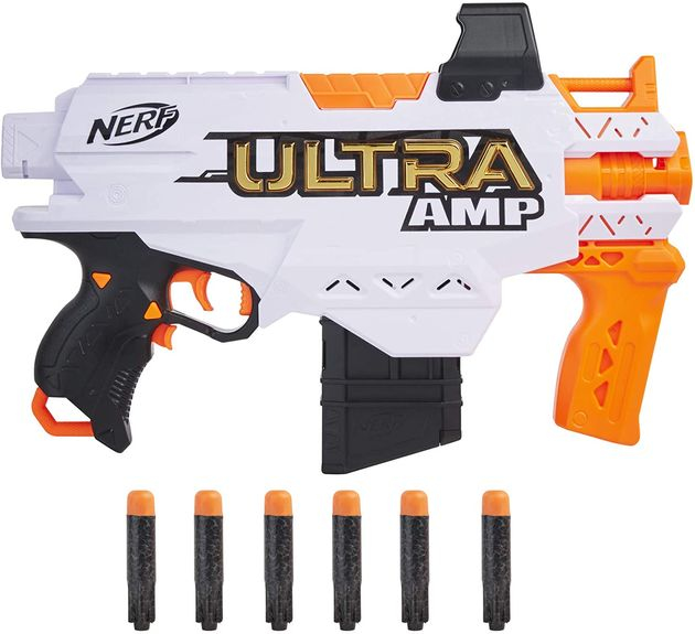 Моторизированный бластер Нерф Ультра АМП Nerf Ultra Amp изображение 