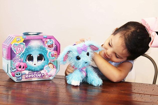 Мягкая игрушка Сюрприз Няшка-потеряшка  голубая Little Live Scruff-A-Luvs Plush Mystery Rescue Pet Blue 30002 изображение 1