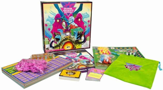 Настольная игра Остров юрского периода Dinosaur Island изображение