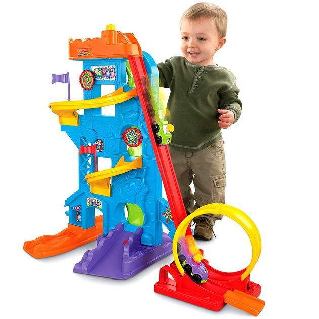 Игровой набор Парк Развлечений Fisher-Price Little People Loops 'n Swoops Amusement Park Y8854 изображение 1