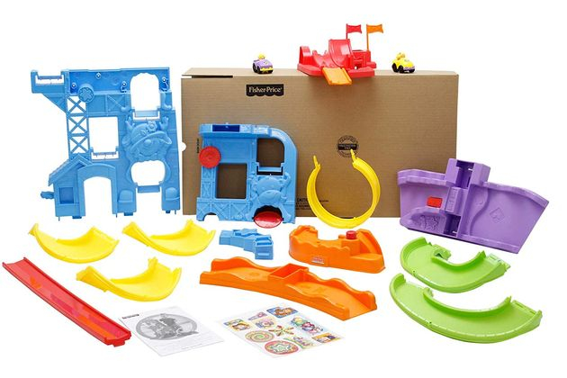 Игровой набор Парк Развлечений Fisher-Price Little People Loops 'n Swoops Amusement Park Y8854 изображение 4