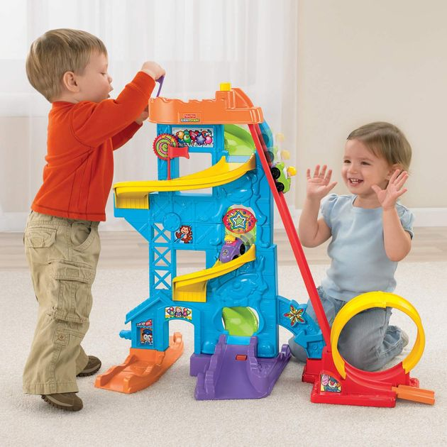 Игровой набор Парк Развлечений Fisher-Price Little People Loops 'n Swoops Amusement Park Y8854 изображение 6