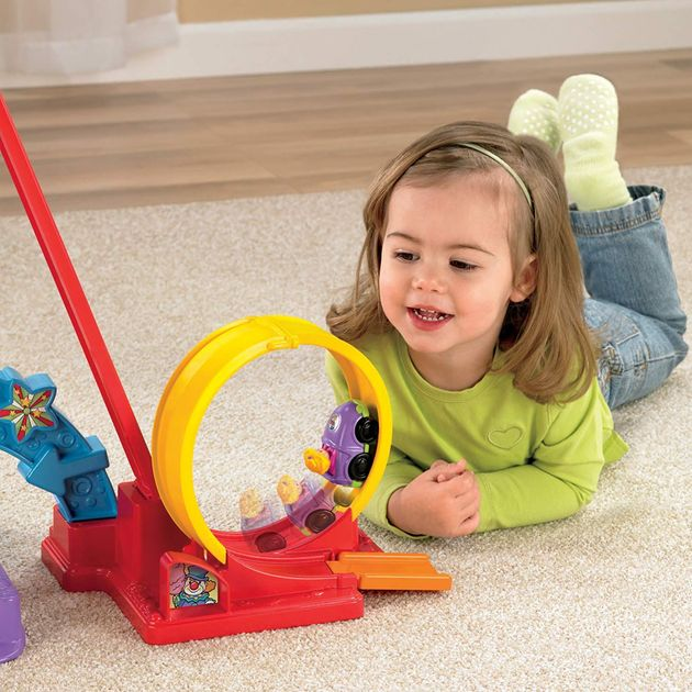 Игровой набор Парк Развлечений Fisher-Price Little People Loops 'n Swoops Amusement Park Y8854 изображение 7