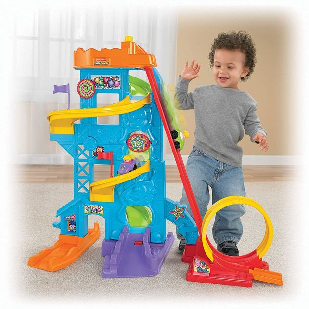 Игровой набор Парк Развлечений Fisher-Price Little People Loops 'n Swoops Amusement Park Y8854 изображение 8