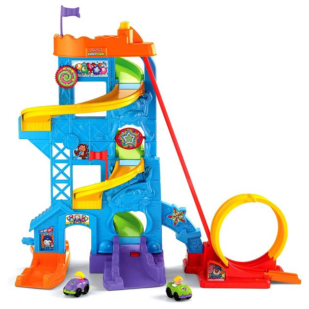 Игровой набор Парк Развлечений Fisher-Price Little People Loops 'n Swoops Amusement Park 