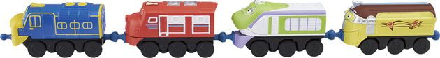 Паровозик Брюстер с механической функцией и пазлом Чаггингтон Chuggington изображение 1