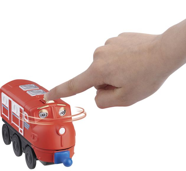 Паровозик Вилсон с механической функцией и пазлом Chuggington изображение 1