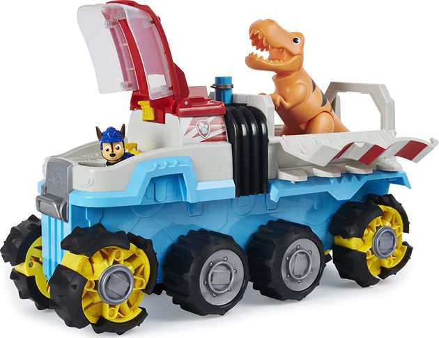 Игровой набор Патрулевоз Щенячий Патруль с динозавром Paw Patrol Dino Patroller Motorized Team изображение