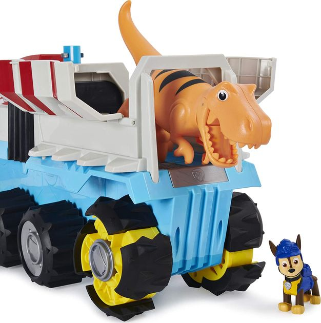 Игровой набор Патрулевоз Щенячий Патруль с динозавром Paw Patrol Dino Patroller Motorized Team изображение 1