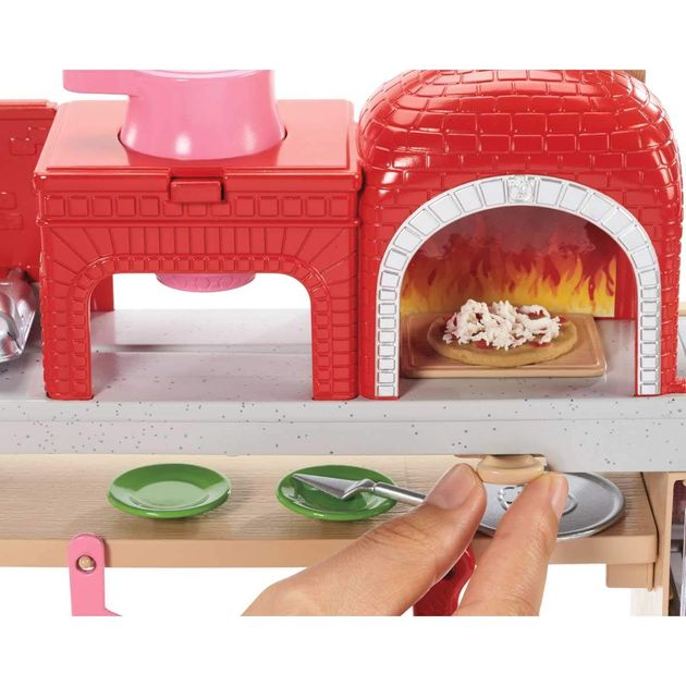 Игровой набор Пицца-шеф с пластилином блондинка Barbie Pizza Chef Doll and Playset FHR09 фото 10