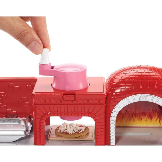 Игровой набор Пицца-шеф с пластилином блондинка Barbie Pizza Chef Doll and Playset FHR09 фото 9