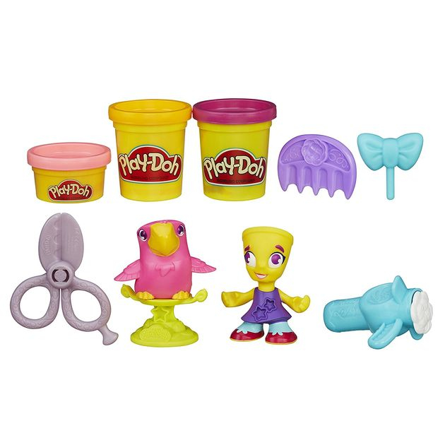 Play-Doh парикмахер и птичка