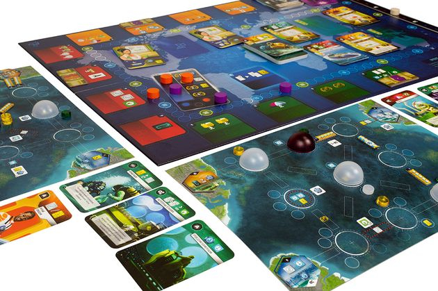 Настольная игра Подводные Города Underwater Cities изображение 10