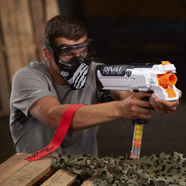 Бластер Нерф Райвал Фантом Корпс Гера NERF Rival Hera Mxvii 1200 White Combat Blaster C1698 изображение 4