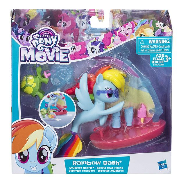 Фигурка Май Литл Пони Русалка Рэйнбоу Дэш Подводный спорт/My Little Pony: The Movie Rainbow Dash Undersea Sports фото 1