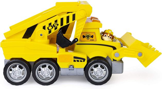 Большой спасательный грузовик Крепыша Щенячий патруль Paw Patrol Ultimate Rescue Construction Truck 6052650 изображение 8