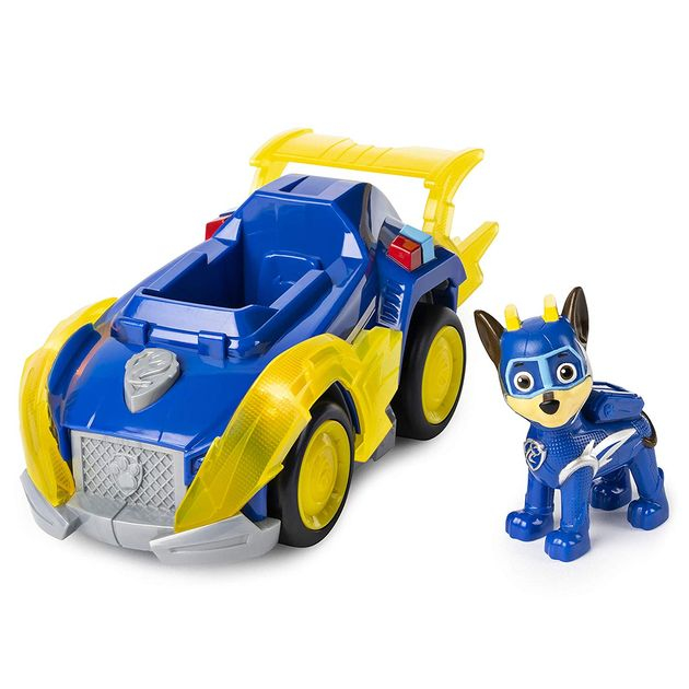 Игровой набор Могучие щенки Гонщик Чейз Щенячий Патруль/Paw Patrol Mighty Pups Super Paws Chase’s 6054837 изображение 3