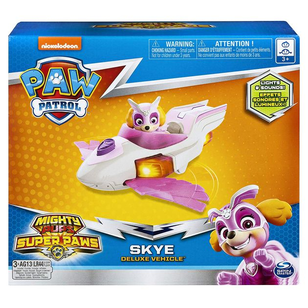 Игровой набор Могучие щенки Скай Щенячий Патруль/Paw Patrol Mighty Pups Super Paws Skye’s 6054838 изображение 4