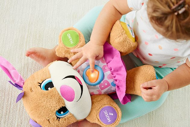 Интерактивная игрушка Сестричка Умного щенка Фишер Прайс Fisher-Price Laugh & Learn Smart Stages Sis изображение 5