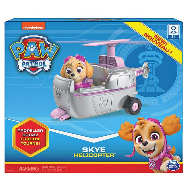 Игровой набор Скай с вертолетом Щенячий патруль Paw Patrol Skye’s Helicopter Vehicle with Collectible Figure изображение 1