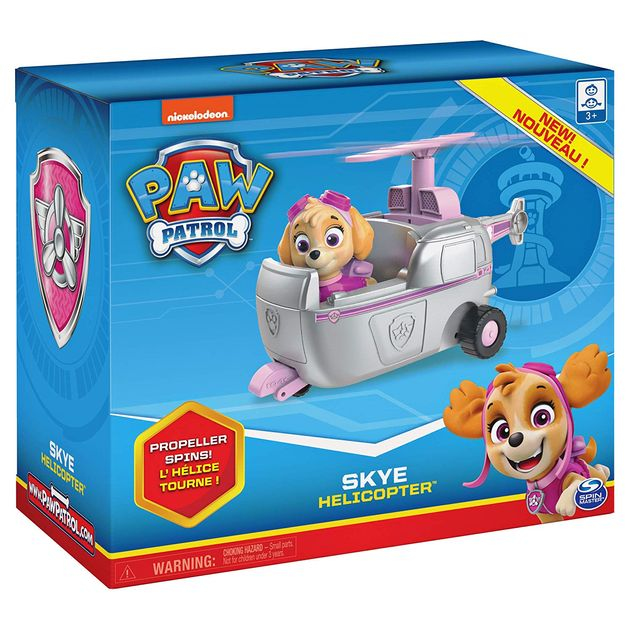 Игровой набор Скай с вертолетом Щенячий патруль Paw Patrol Skye’s Helicopter Vehicle with Collectible Figure изображение 3