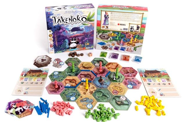 Настольная игра Такеноко Takenoko изображение