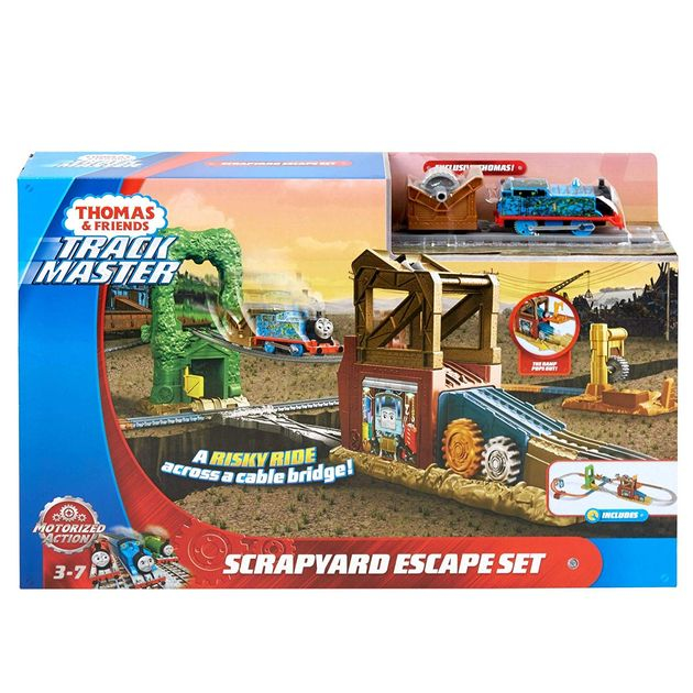 Моторизированный трек Томас и Друзья Побег со Свалки Fisher-Price Thomas & Friends TrackMaster, Scrapyard Escape Set фото 1
